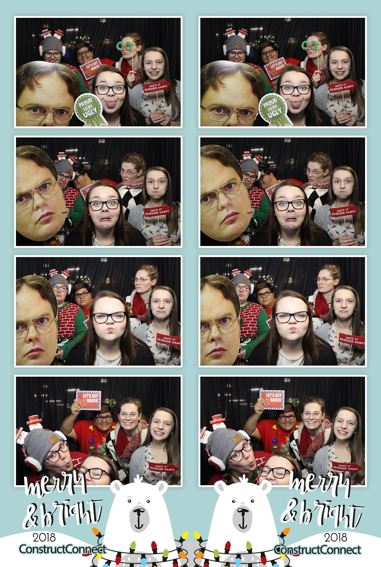 St Monica's Christmas Party 2018 | View more photos from the event at gallery.photoboothcincy.com/u/PhotoBoothCincy/St-Monicas-Christmas-Party-2018